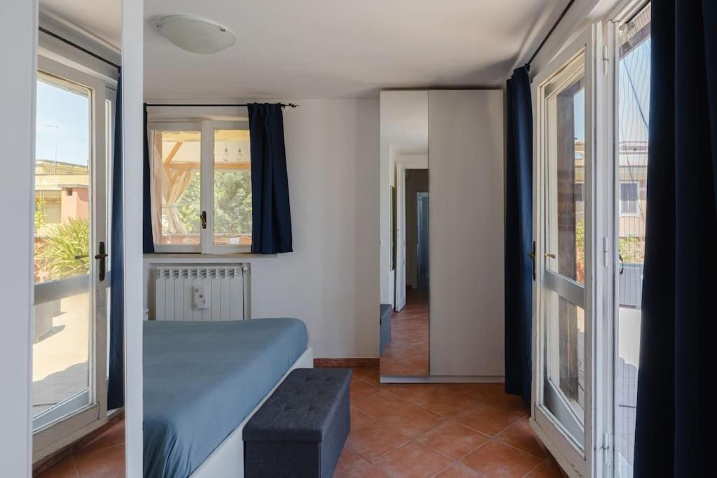 Penthouse With Jacuzzi On Private Terrace In Trastevere Řím Exteriér fotografie