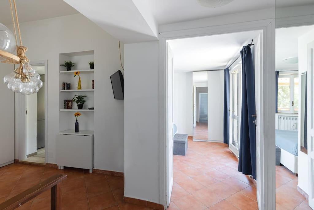 Penthouse With Jacuzzi On Private Terrace In Trastevere Řím Exteriér fotografie